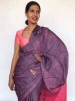 Lilac Chinnalapattu Saree