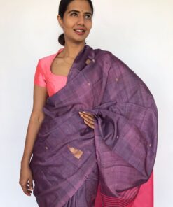 Lilac Chinnalapattu Saree