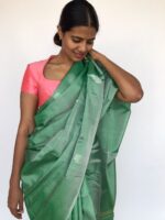 Mint Chinnalapattu Saree