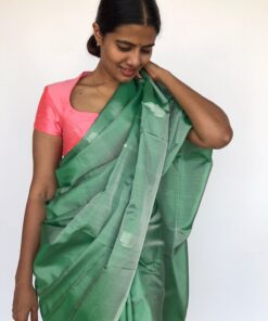 Mint Chinnalapattu Saree