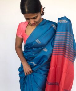 Blue Chinnalapattu Saree