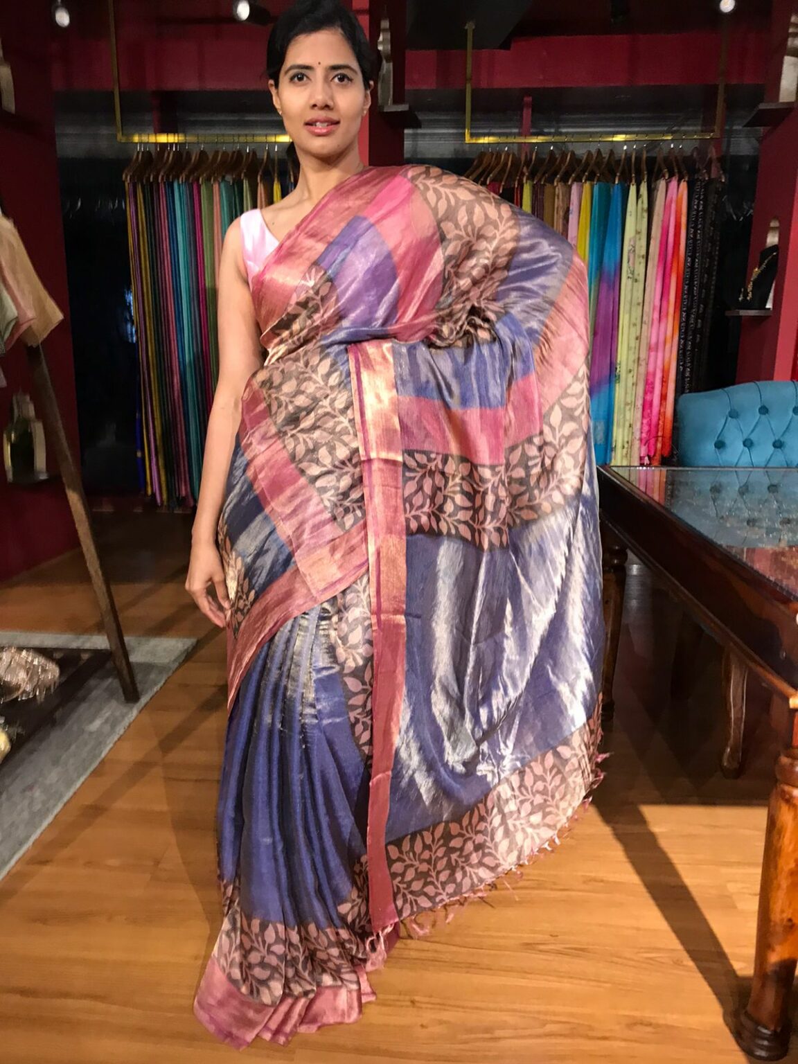 Tissue Silk Saree | Buy Tissue Sarees Online at Lowest Prices