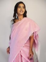 Beautiful Linen Saree by Mirra clothing