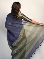 Beautiful Linen saree by Mirra Clothing