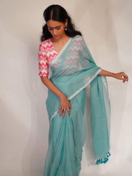 Easy to wear saree in summer by Mirra Clothing