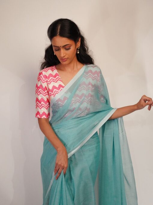 Very soft mul cotton saree by Mirra Clothing