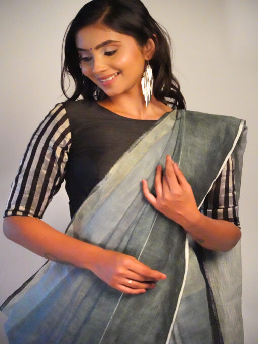 Beautiful Raw Silk Blouse By Mirra Clothing