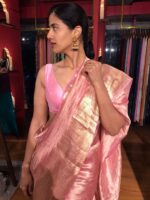 Pink Saree By Mirra Clothing