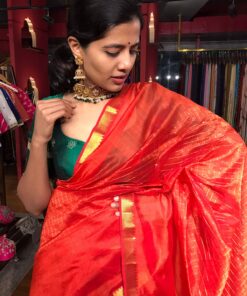 Mangalagiri Saree by Mirra Clothing