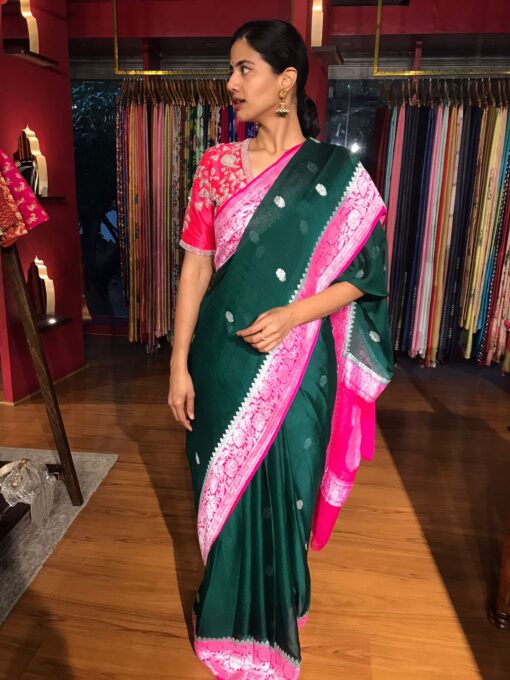 Ready to wear saree by Mirra clothing.