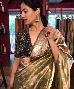 Party Wear Tissue saree By Mirra clothing