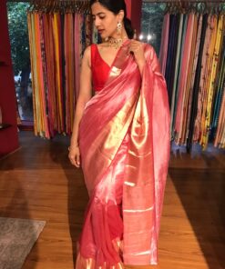 Elegant Tissue Silk Saree by Mirra Clothing