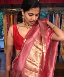 Festive Tissue Silk Saree by Mirra Clothing