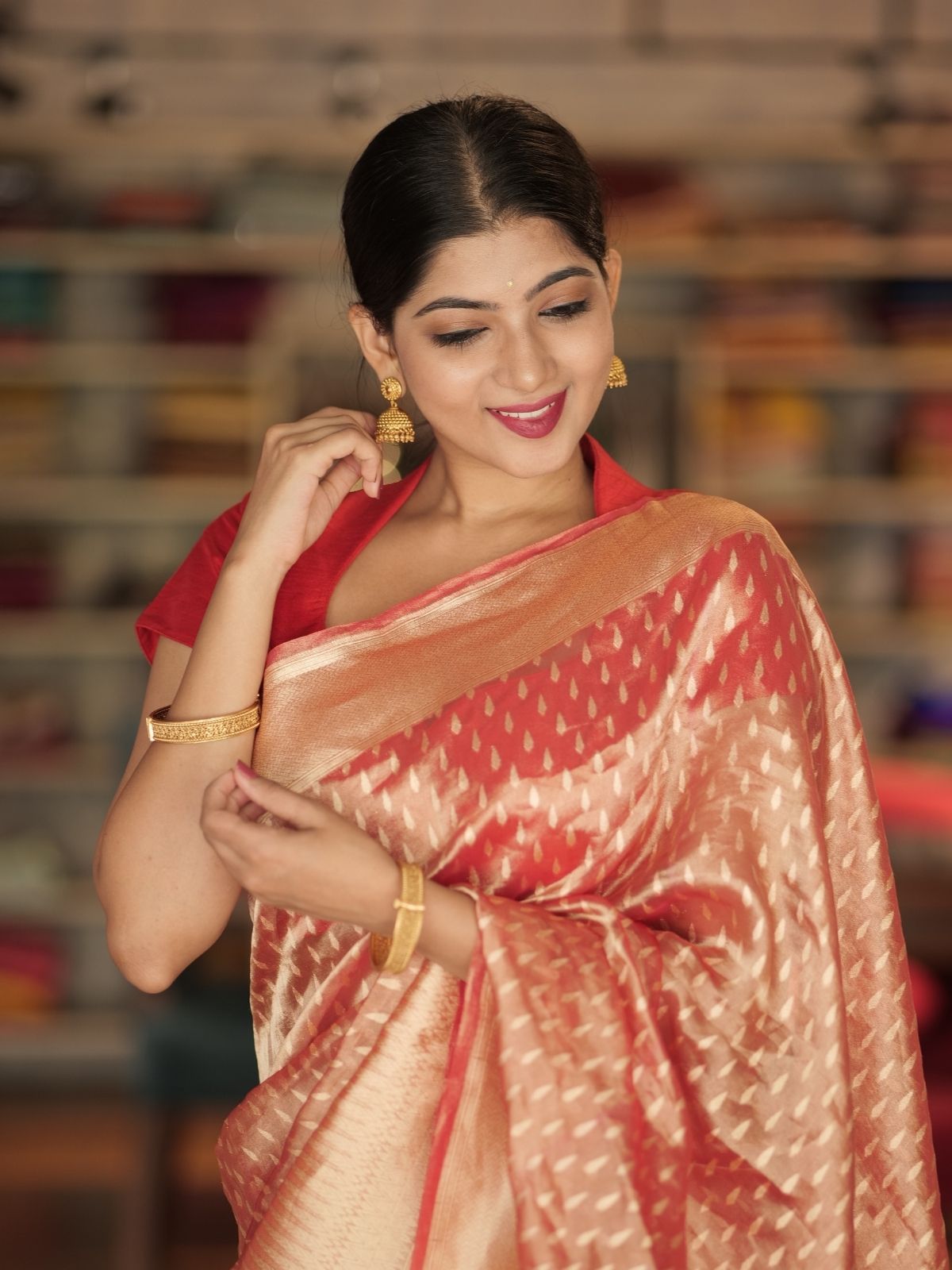 Regal in Red – 4 Karwachauth Saree’s you cannot miss this Year!