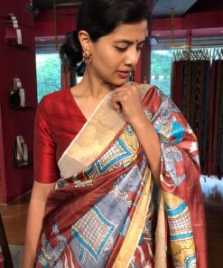 Beautiful saree by Mirra clothing.