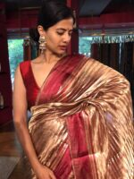 Tissue Silk Saree by Mirra Clothing