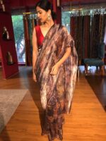 Soft texture Tissue Silk Saree by Mirra Clothing