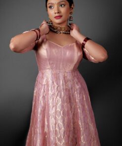 Banarasi Silk dress by Mirra Clothing