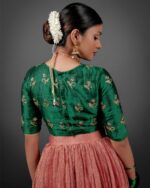 Silk Embroidered Blouse by Mirra Clothing