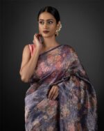 tissue silk saree by Mirra Clothing